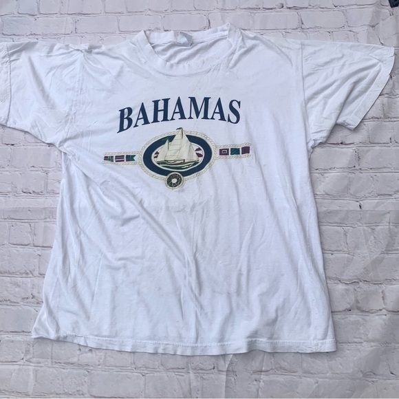 Vintage Other - Vintage | Bahamas Sailing Boat Souvenir Tee Shirt size XXL